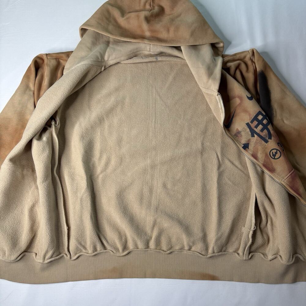 Travis Scott Nike Cactus Jack x Fragment Houston to Ise Mie Zip Hoodie S New - Picture 14 of 16